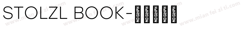 STOLZL BOOK字体转换